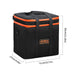 Jackery Power Large Carrying Case displaying its overall product dimensions