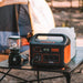 Jackery Explorer 1000 Portable Power Station powering essential devices for your camping adventures