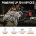 Jackery Explorer 1000 Portable Power Station powering 8 device at once