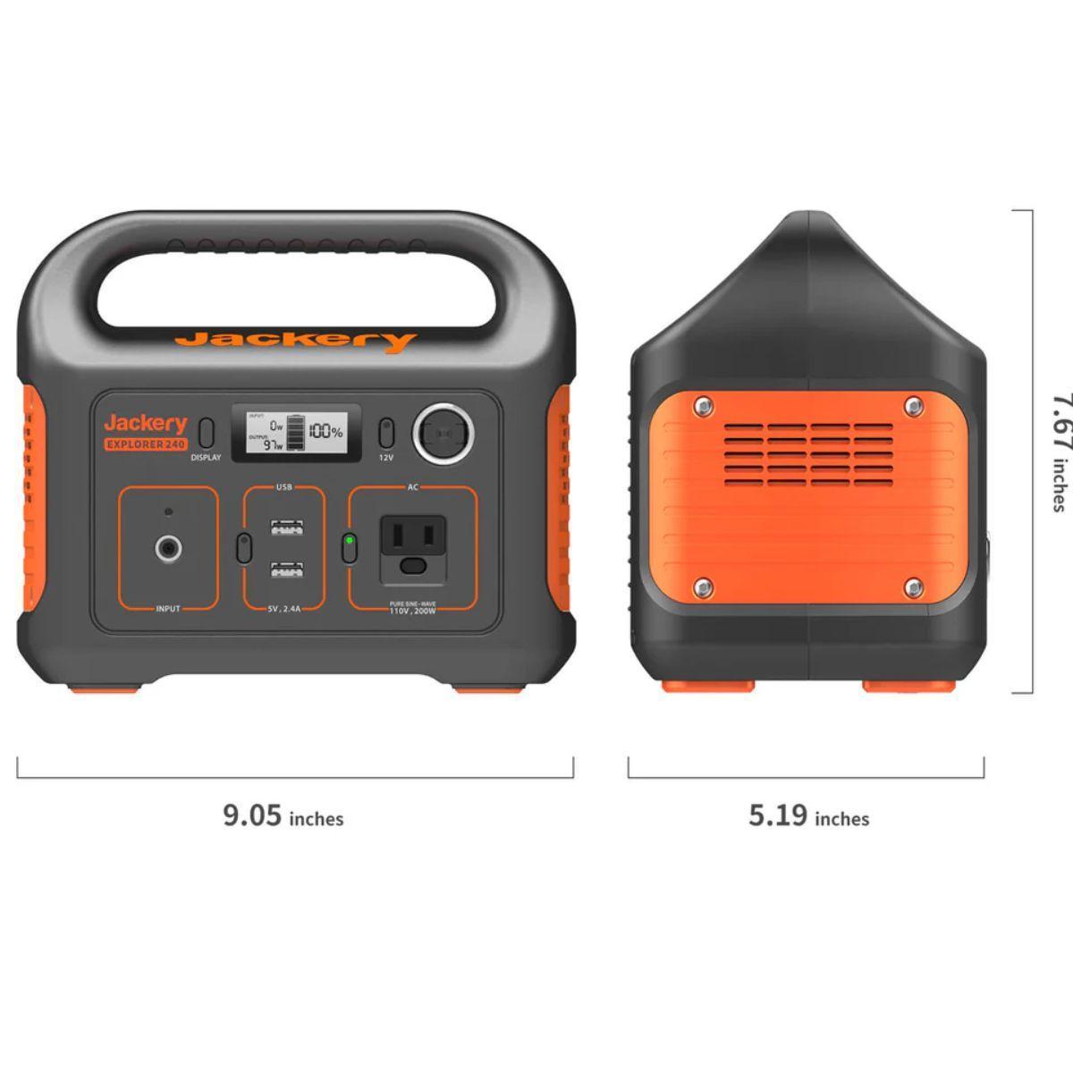 Jackery JE-240A Explorer 240 Portable Power Station — Krato Power