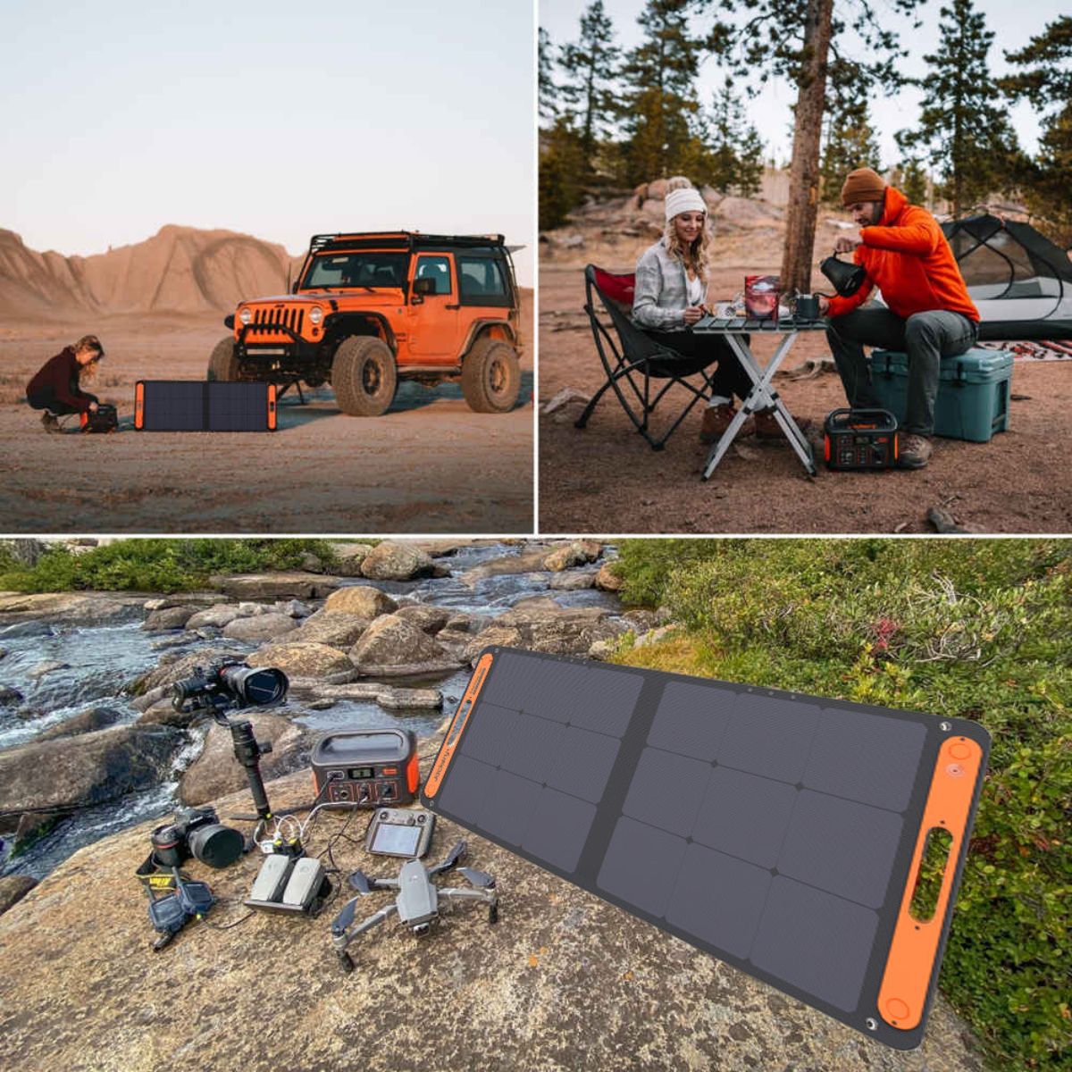 Outdoor Adventures with Jackery Solar Generator 500 as a portable backup power source