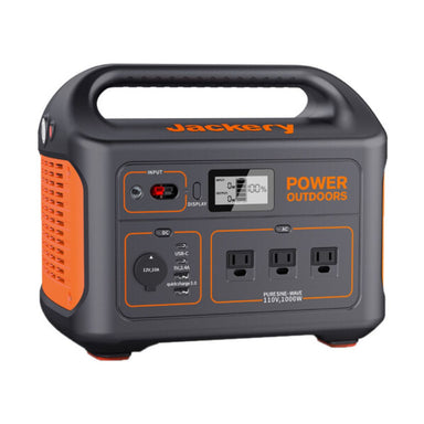 Jackery Explorer 880 Portable Power Station displaying its compact and durable build