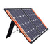 Jackery JS-100C SolarSaga 100W Solar Panel displaying its easy kick-stand setup