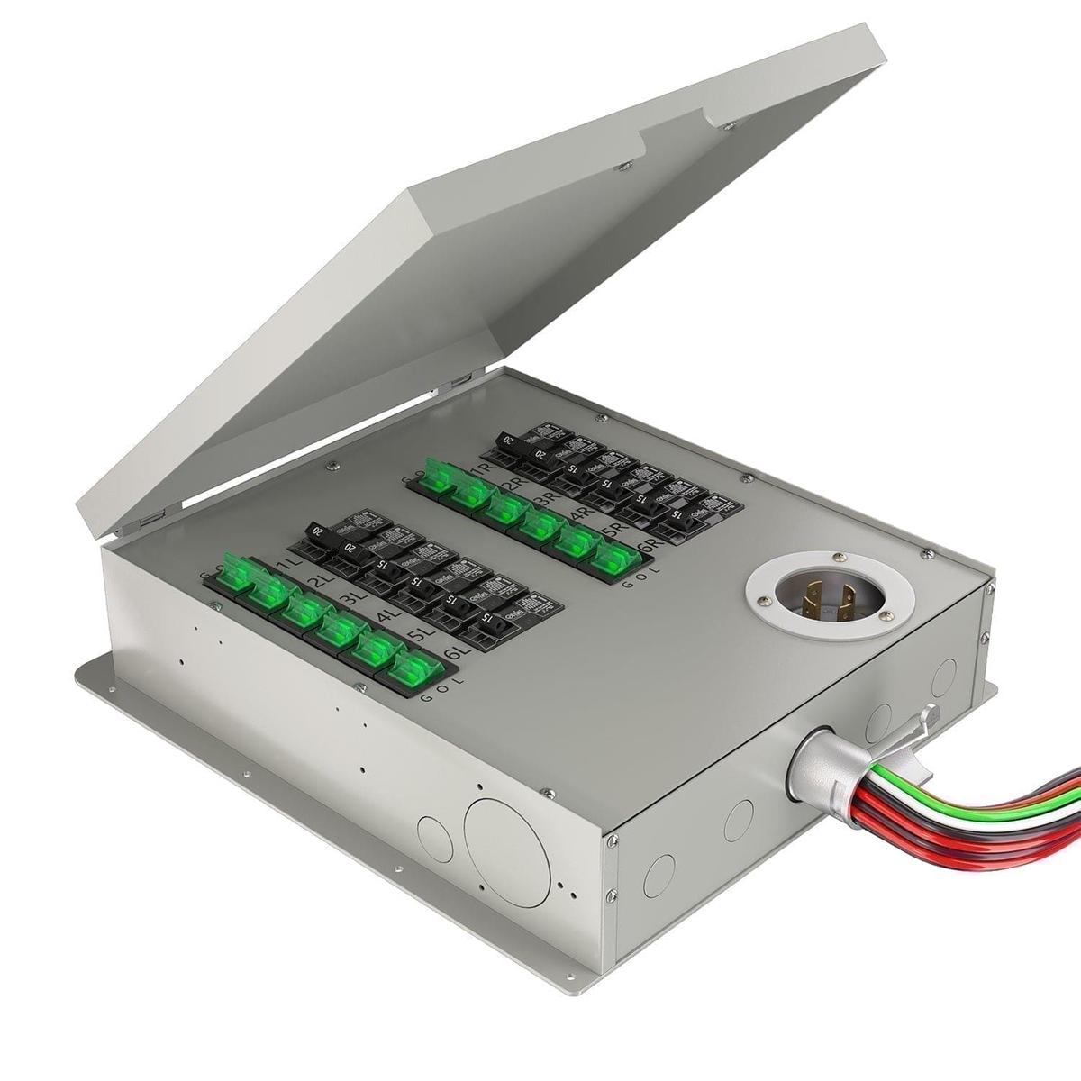 Nature's Generator 12-Circuit 120/240V 30A Non-Automatic Power Transfer Switch-3