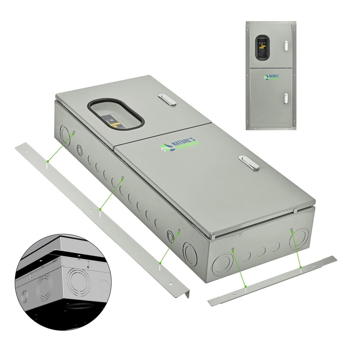 Nature's Generator 125A Automatic Transfer Switch Flush Mount-1