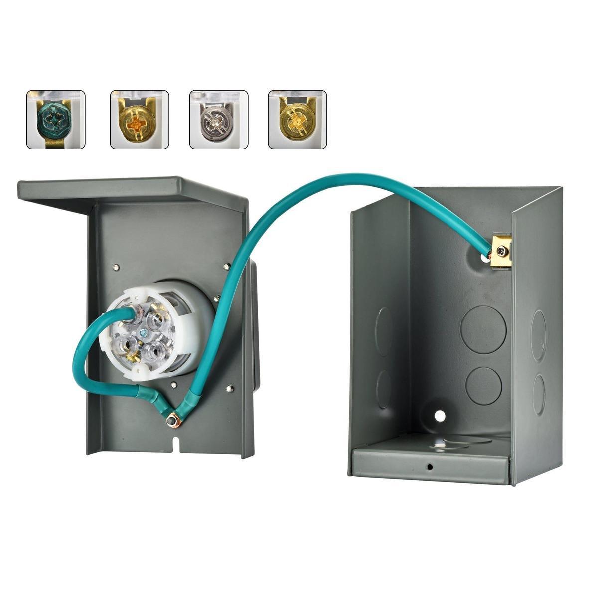 Nature's Generator 30A Power Inlet Box-7