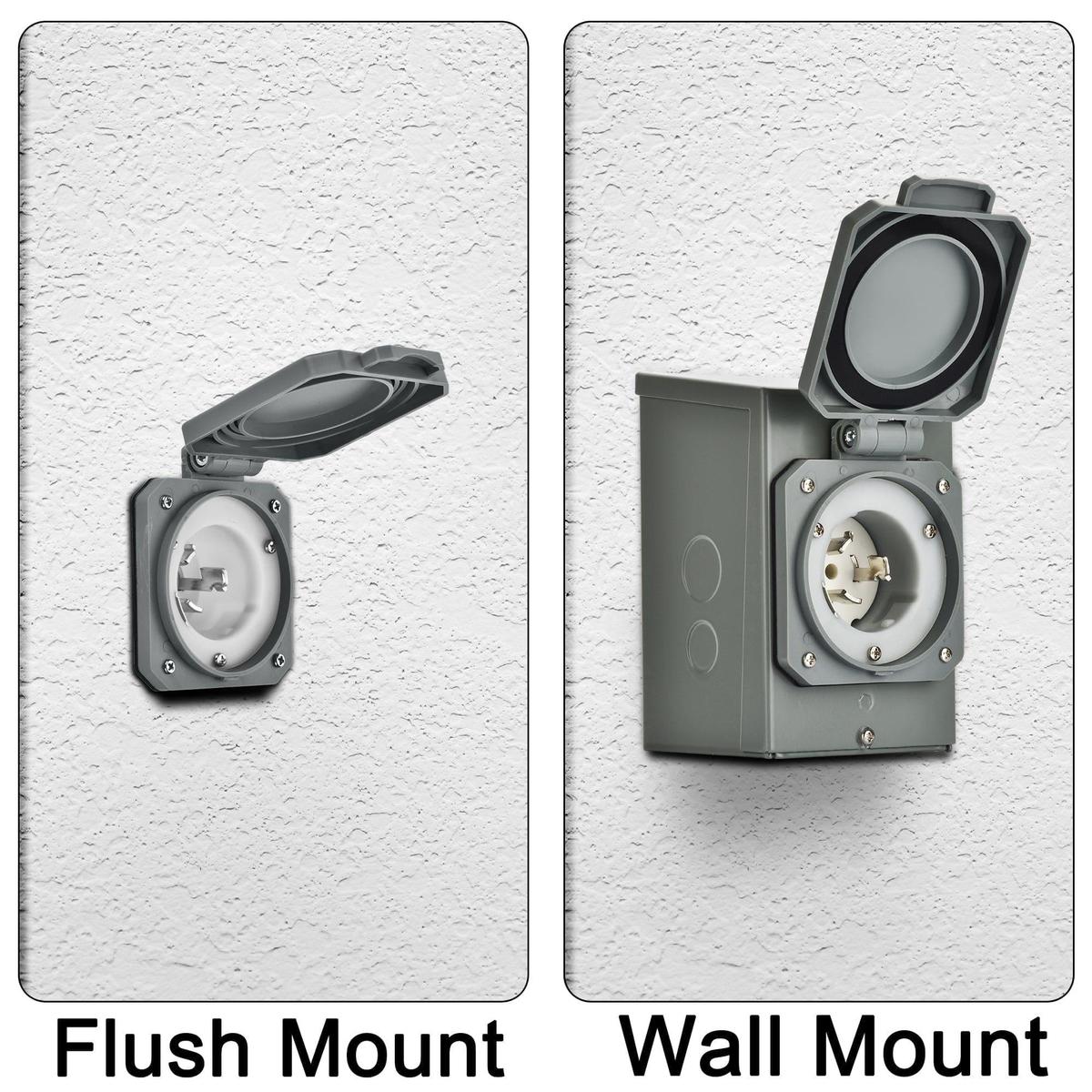 Nature's Generator 50A Power Inlet Box-8