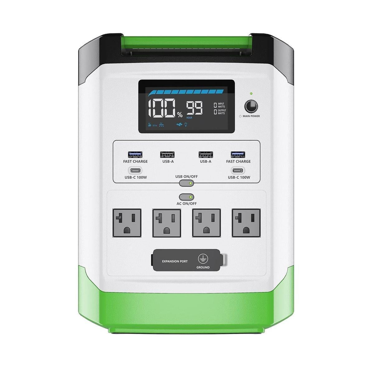 Nature's Generator Lithium 1800 Solar and Wind Generator-5
