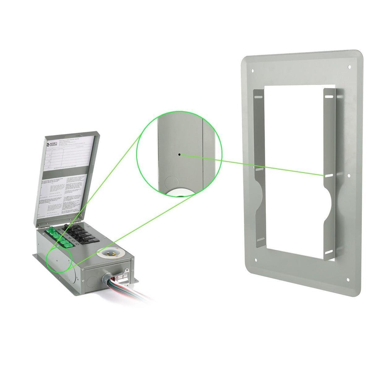 Nature's Generator Power Transfer Switch Flush Mount-1