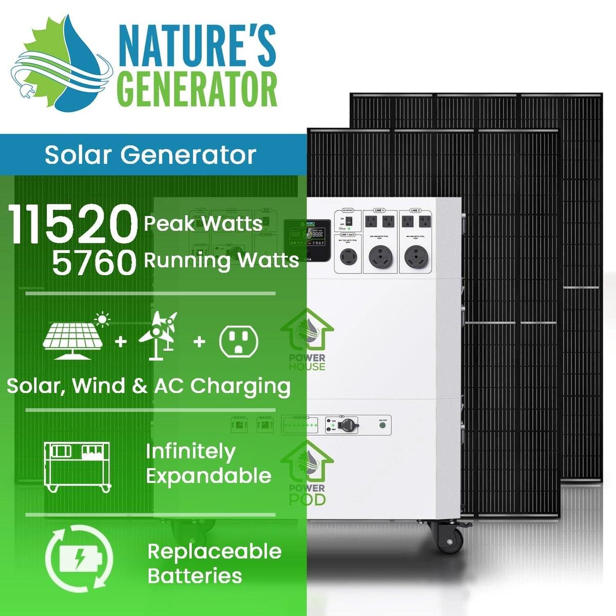 Nature's Generator Powerhouse Platinum System-1