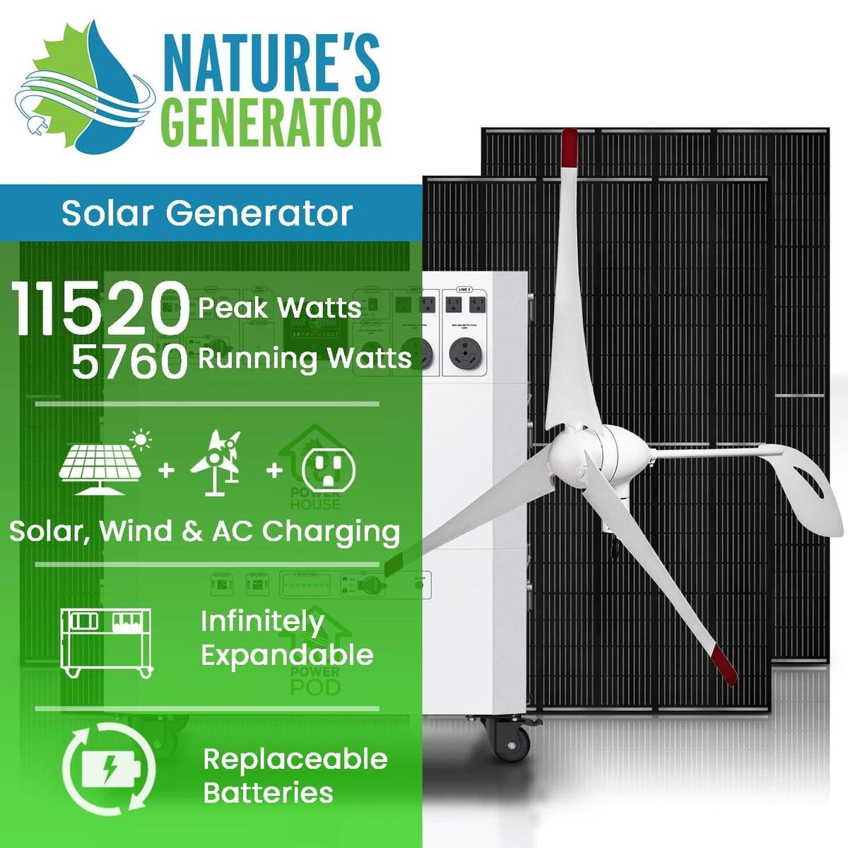 Nature's Generator Powerhouse Platinum WE System-1