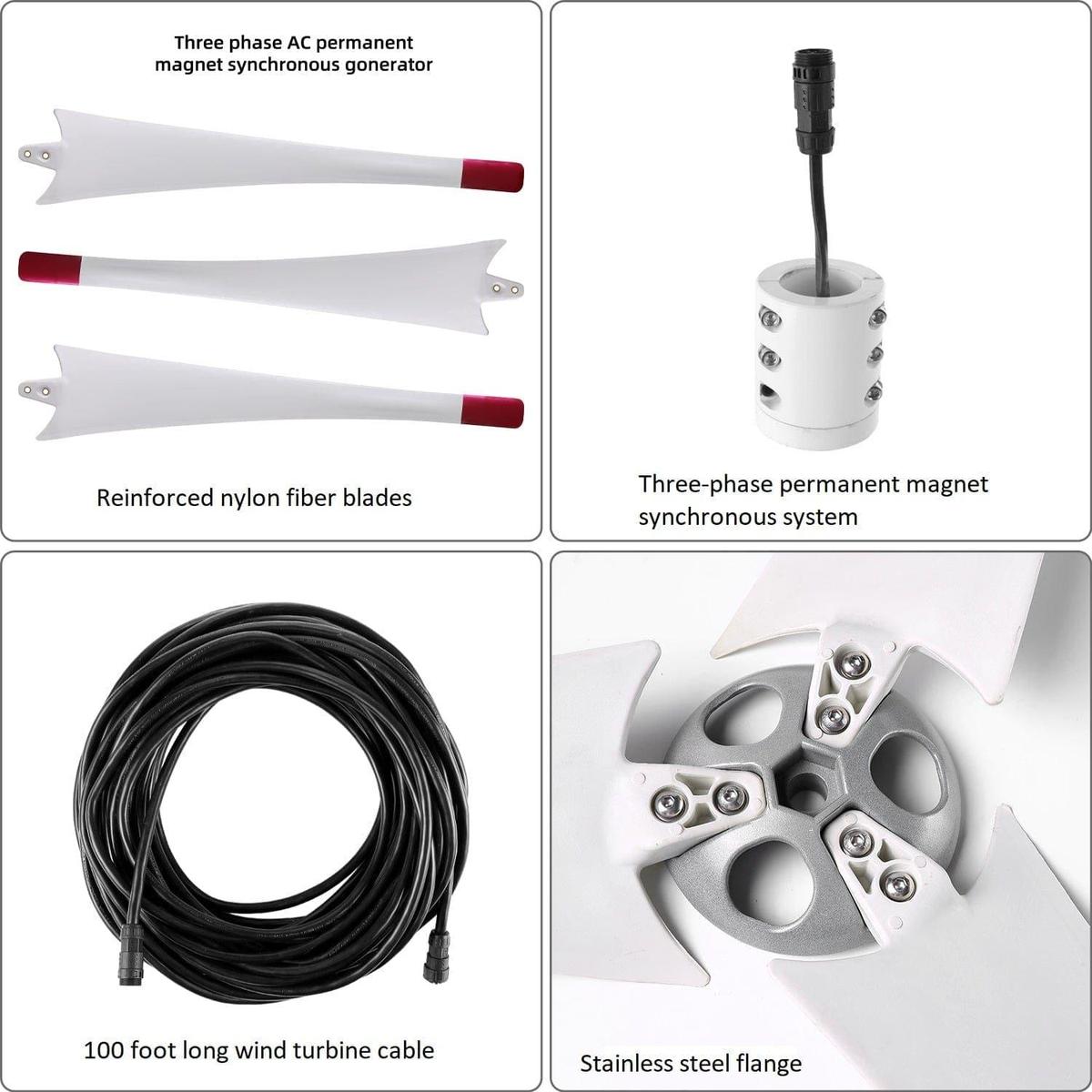 Nature's Generator Powerhouse Wind Turbine-5