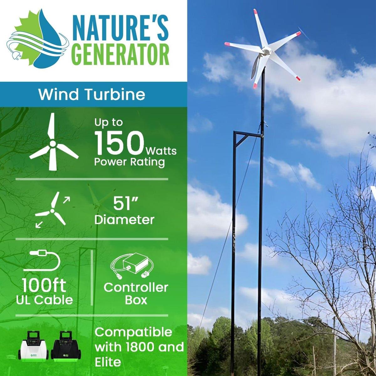Nature's Generator Wind Turbine-2