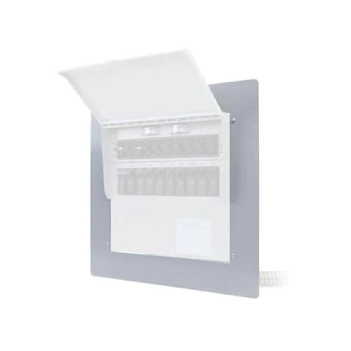 Opened Reliance K2F10 Flush Mount Transfer Switch Kit displaying its multi panel option for your transfer switches