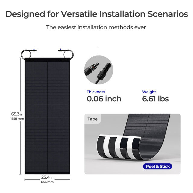 Renogy 150W CIGS Flexible Solar Panel