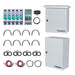 Renogy 2.5kW Essential Plus Kit displaying its full breaker box components