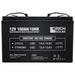 Front side view of Rich Solar RS-AGM12100 100Ah-12V Deep Cycle AGM Battery