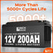 Rich Solar RS-B12800 800Ah-12V Lithium Battery Bank featuring its 5000+ Life Cycles