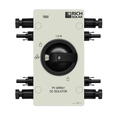 Front view of Rich Solar RS-i4 Solar Quick Disconnect Switch