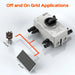 Rich Solar RS-i4 Solar Quick Disconnect Switch featuring its Off and On Grid Applications