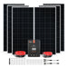 Rich Solar RS-K12004 1200W Solar Kit displaying its components like 60A MPPT Solar Charge Controller, 6 x 200 Watt Monocrystalline Solar Panel and its accessories