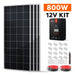 Rich Solar RS-K8004 800W Solar Kit featuring its 12 volts and 800 Watt capacity