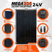 Rich Solar RS-M335 MEGA 335 Watt Monocrystalline Solar Panel displaying its parts and features