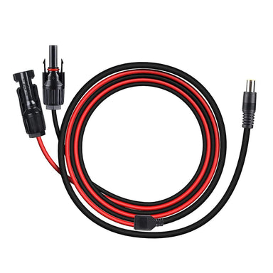Risch Solar RS-SC8 Solar Connector Adapter dispalying its red and black color scheme and its durable build