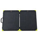 Front panel view of Rich SolarX100B MEGA 100W Portable Solar Panel Briefcase