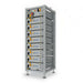 Sol-Ark 40 kWh Indoor Lithium Battery System - L3-HV-40KWH appears in a side perspective, emphasizing its durable metal housing and modular battery configuration