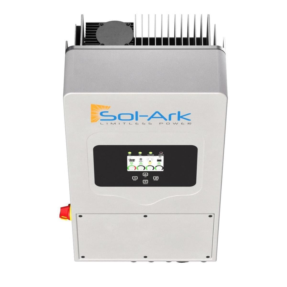 Sol-Ark power system on a white background