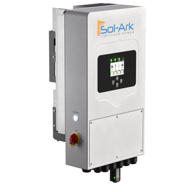 Sol-Ark power system on a white background