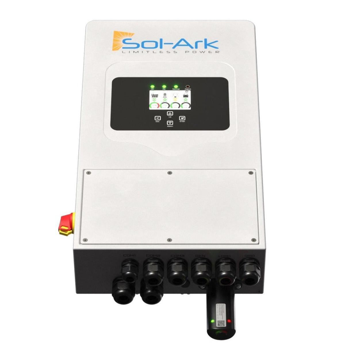 Sol-Ark power system on a white background
