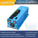 SunGold Power LFP4K24V240VSP 4000 Watts Split Phase Pure Sine Wave Inverter featuring its multiple electrical output features.