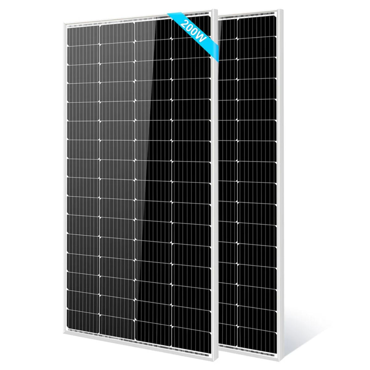 SunGold Power SG-2P200WM Monocrystalline Solar Panels featuring its 200W capacity and durable build