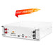 SunGold Power SGH48100T Server Rack Lithium Battery featuring its all white color scheme and its self-heating feature.