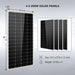 SunGold Power SGKT-3PRO Solar Kit's 200 Watt Mono Solar Panel