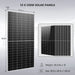 SunGold Power SGM-10K20 Off-Grid Solar Kit's 550 Watt Solar Panel