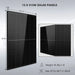 SunGold Power  SGR-8K20 Off-Grid Solar Kit's 415 Watt Solar Panel