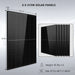 SunGold Power SGR-5KE Off-Grid Solar Kit's 415 Watt Solar Panel